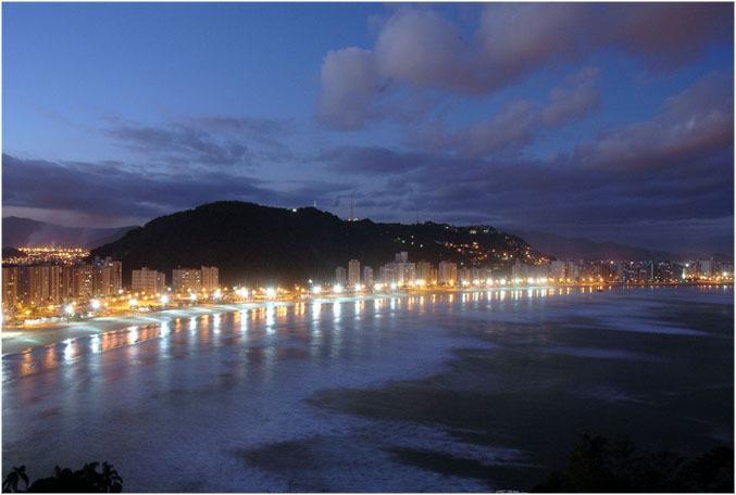 Aparthotel Flat Itarare Tower Beach São Vicente Exterior foto